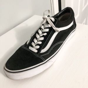 Vans Old Skool Black/White Size 12 Mens